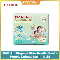 Makuku SAP Air Diapers Skin Health Pants Popok Celana Bayi - M 28